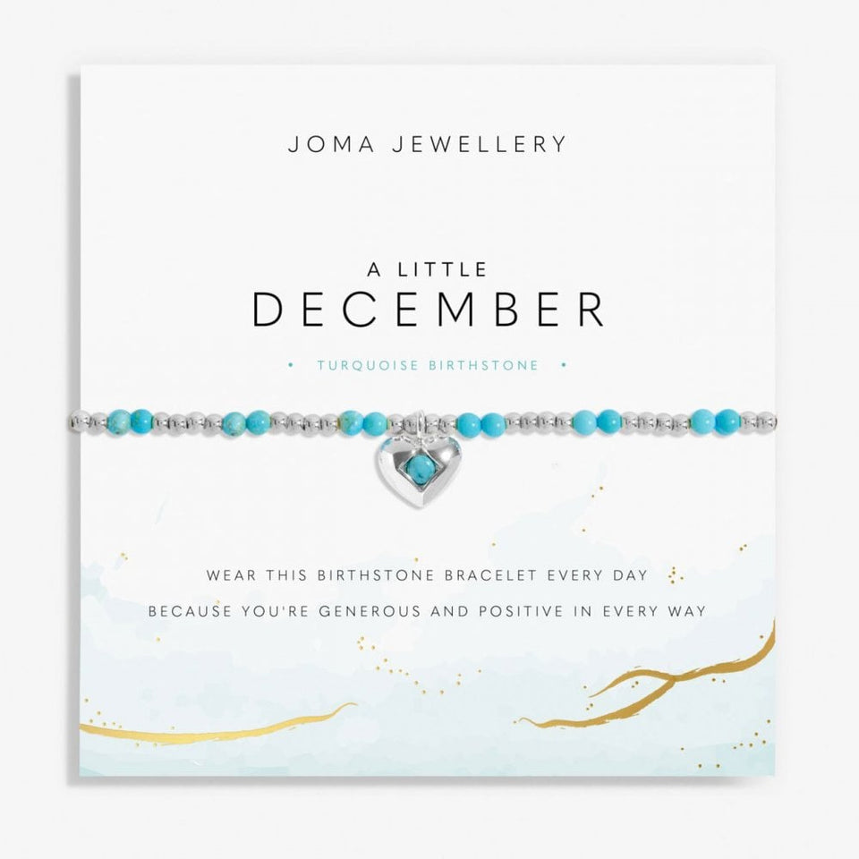 Joma Jewellery Birthstone A Little 'December' Bracelet