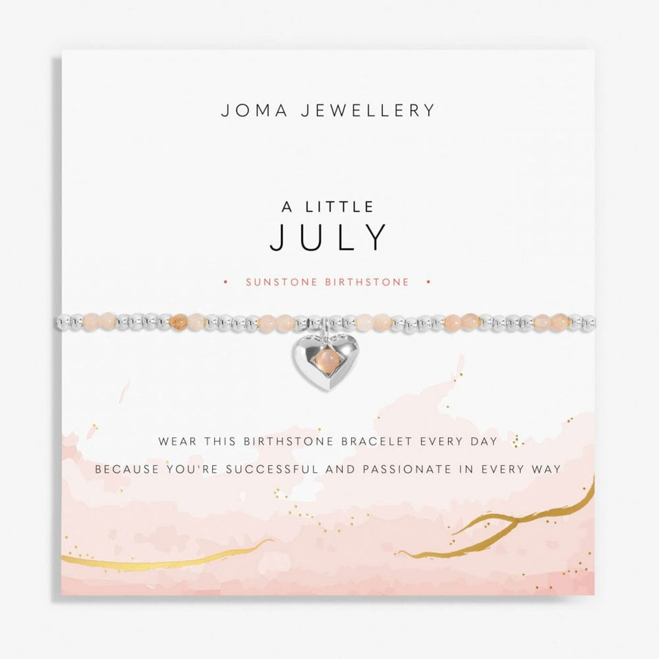 Joma Jewellery Birthstone A Little 'July' Bracelet