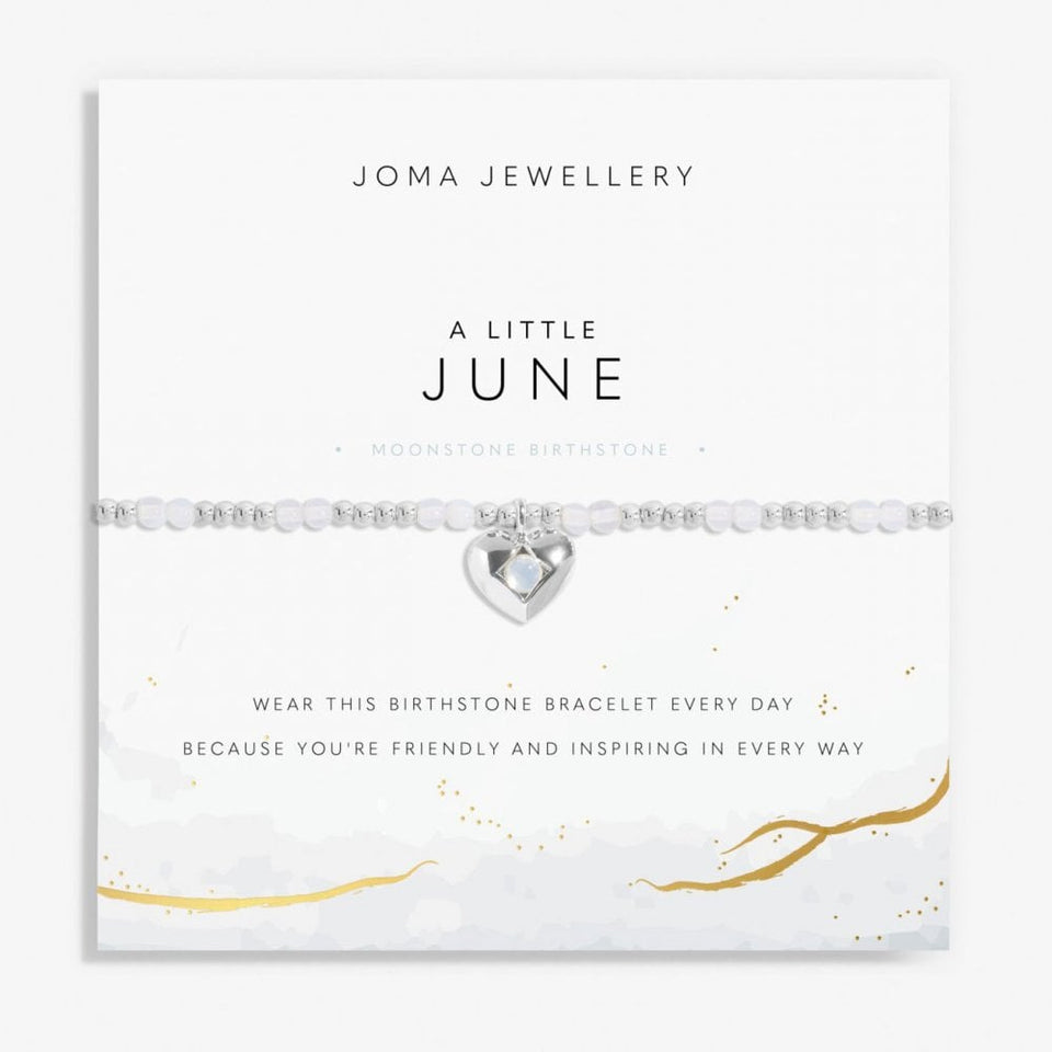 Joma Jewellery Birthstone A Little 'June' Bracelet