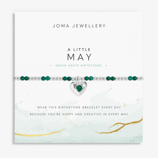 Joma Jewellery Birthstone A Little 'May' Bracelet
