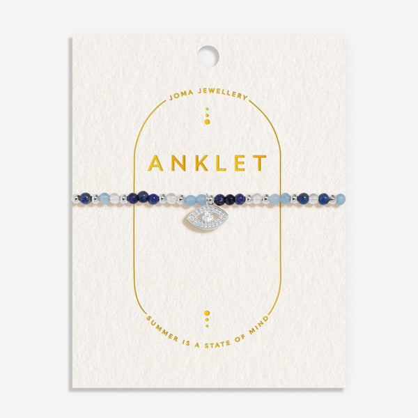 Joma Jewellery Blue Eye Anklet