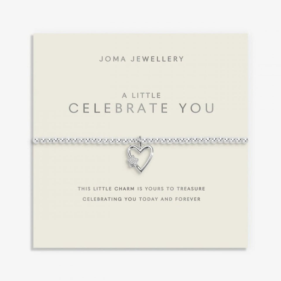 Joma Jewellery Celebration Stack 'Happy Birthday' Bracelet, Necklace & Earrings Gift Set