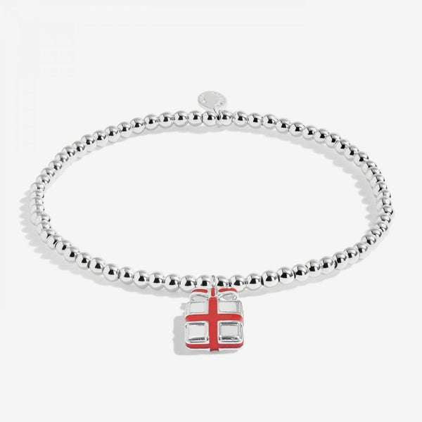 Joma Jewellery Christmas Kids Love From Santa 'Happy Christmas' Bracelet