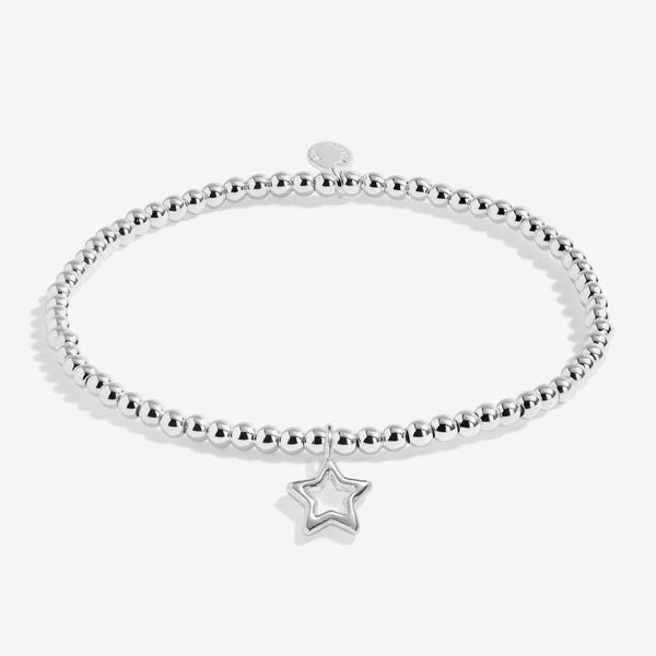 Joma Jewellery Christmas Kids Stocking 'Happy Christmas' Bracelet & Hair Clips Gift Set