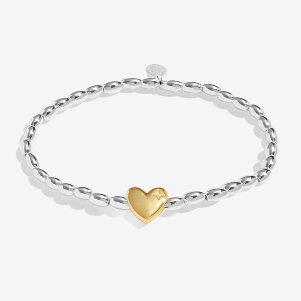 Joma Jewellery Christmas Wish 'Season To Sparkle' Bracelet In Silver & Gold Plating