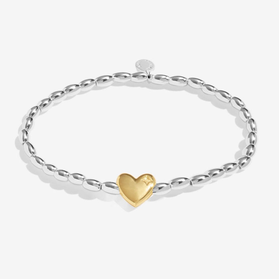 Joma Jewellery Christmas Wish 'Season To Sparkle' Bracelet In Silver & Gold Plating