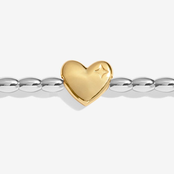 Joma Jewellery Christmas Wish 'Season To Sparkle' Bracelet In Silver & Gold Plating
