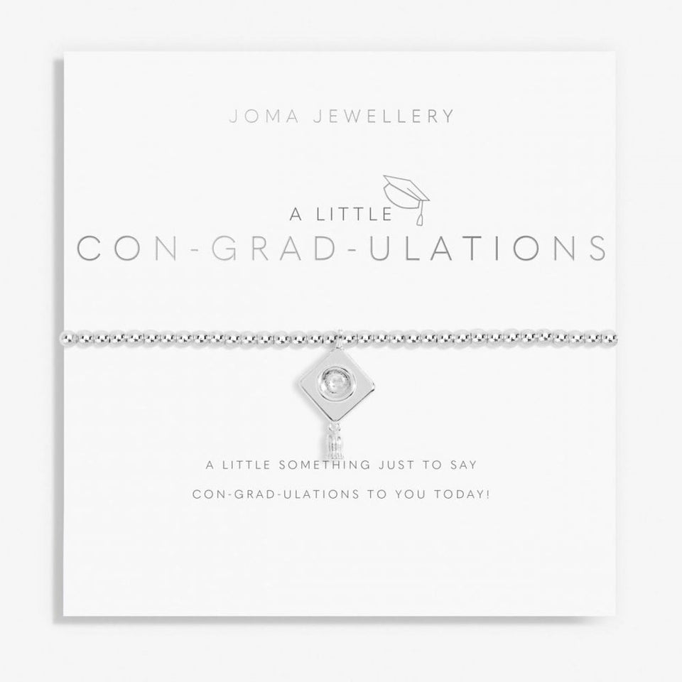 Joma Jewellery 'Con-grad-ulations' A Little Bracelet