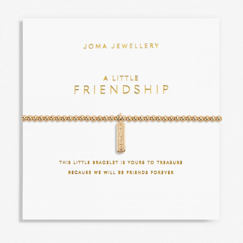 Joma Jewellery Gold A Little 'Friendship' Bracelet