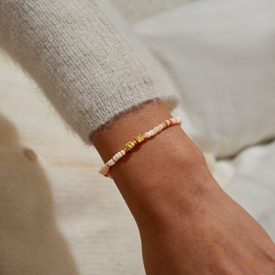 Joma Jewellery Happy Little Moments '16th Birthday' Bracelet in Gold Plating