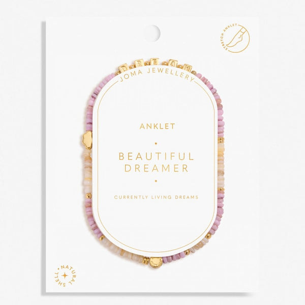 Joma Jewellery Happy Little Moments 'Beautiful Dreamer' Anklet