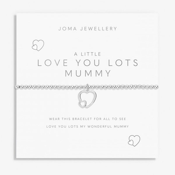 Joma Jewellery 'Love You Lots Mummy' A Little Bracelet