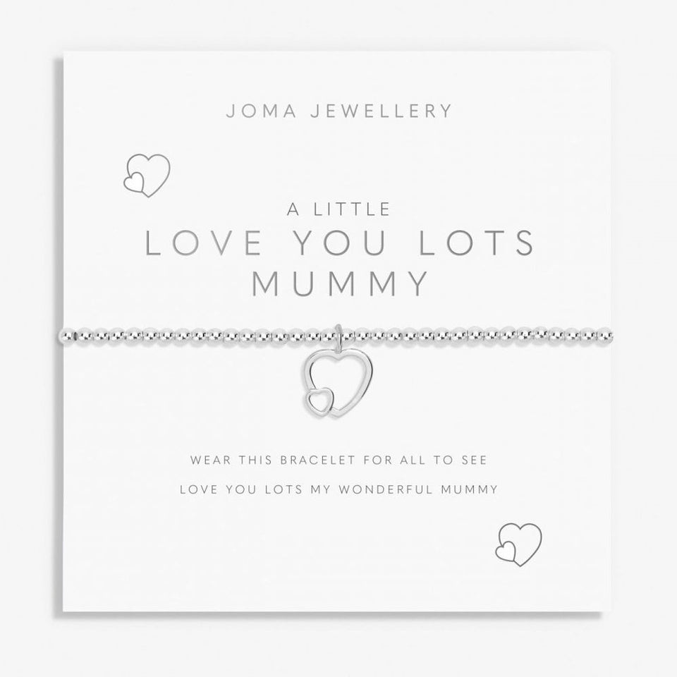 Joma Jewellery 'Love You Lots Mummy' A Little Bracelet