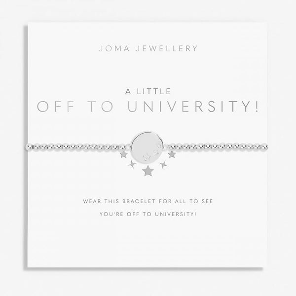 Joma Jewellery 'Off To University!' A Little Bracelet