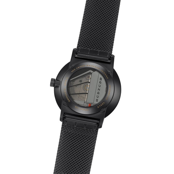 Junghans Men's Form A Bauhaus 39mm Black Mesh Limited Edition Watch | XXXX/1000