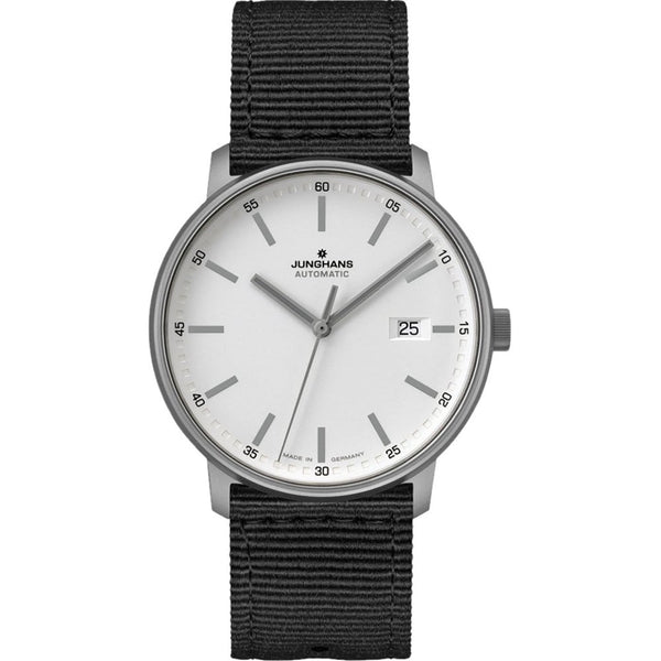 Junghans FORM A Titan 40mm Black Strap Watch