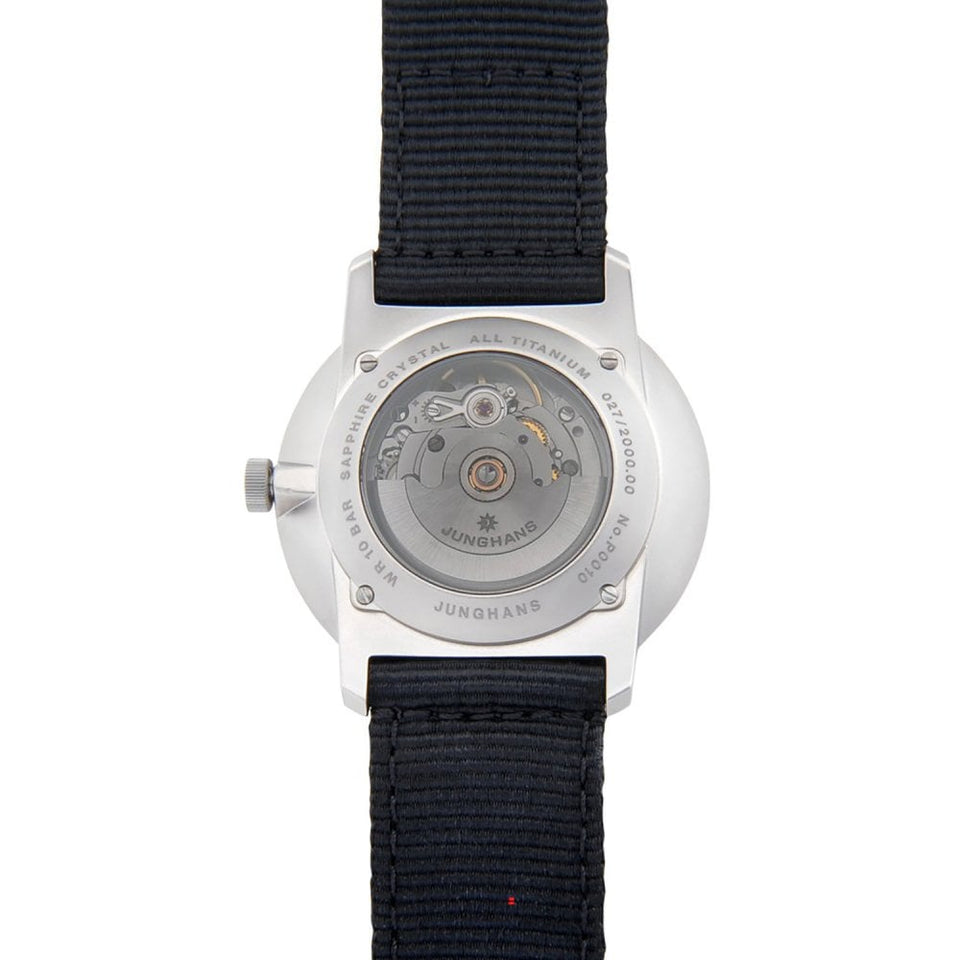 Junghans FORM A Titan 40mm Black Strap Watch