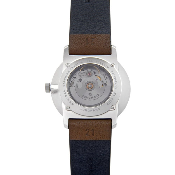 Junghans FORM A Titan 40mm Leather Strap Watch