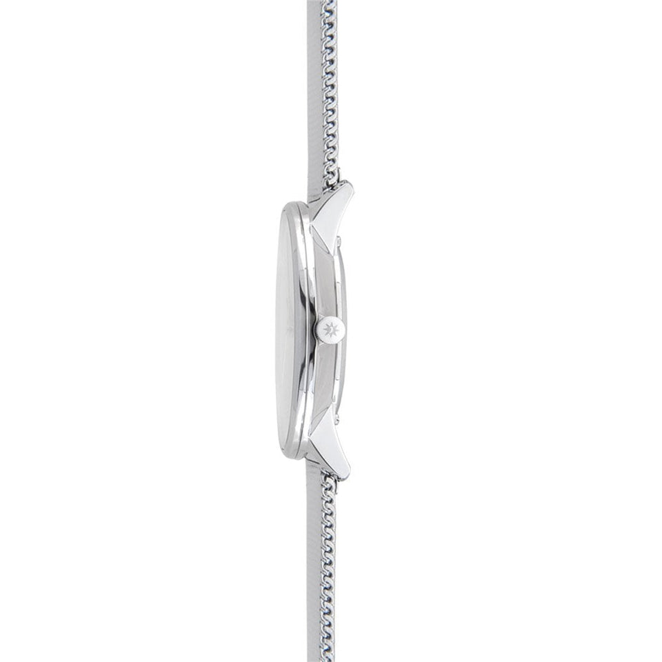 Junghans Ladies FORM 34mm Mesh Bracelet Quartz Watch