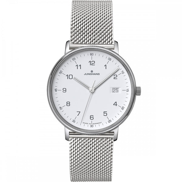 Junghans Ladies FORM 34mm Quartz Mesh Bracelet Watch