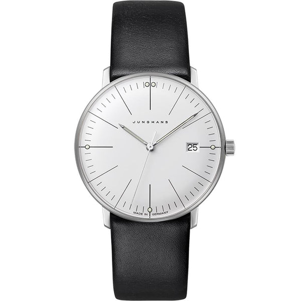 Junghans Ladies Max Bill 32mm Black Strap Watch