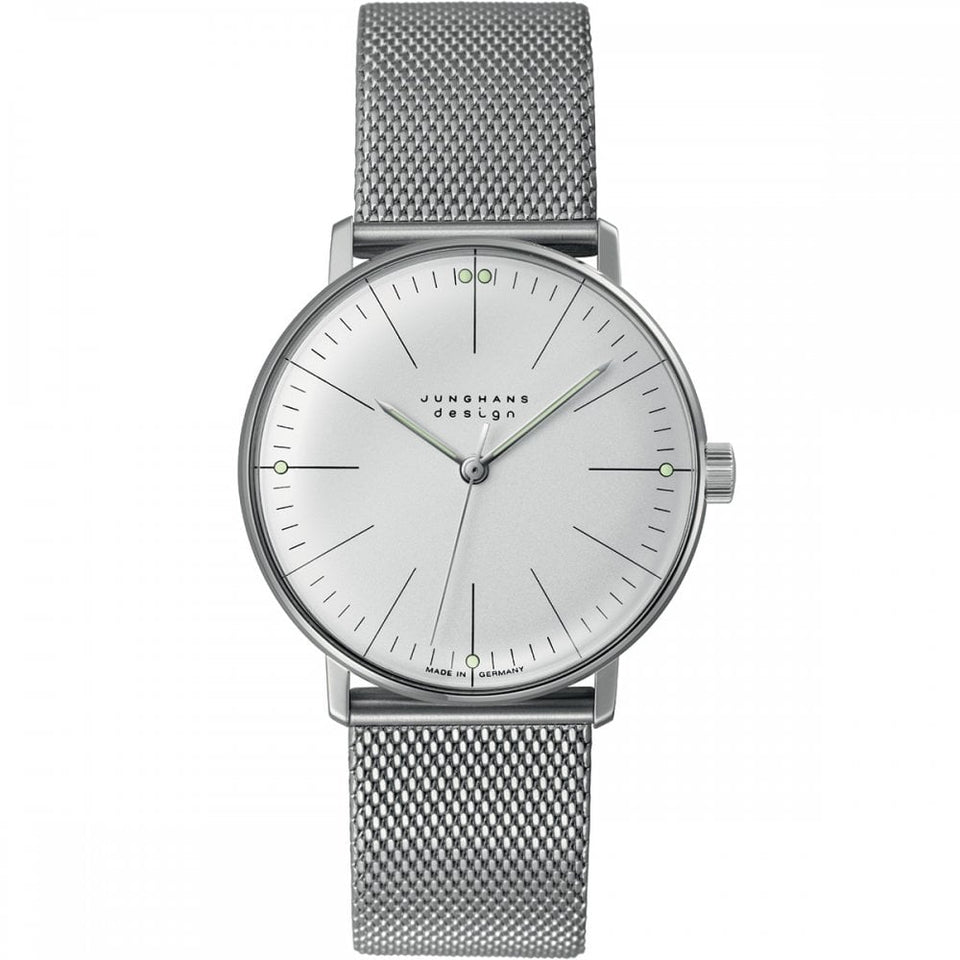 Junghans Max Bill Handaufzug 34mm Mesh Watch