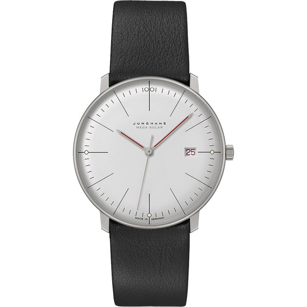 Junghans Max Bill MEGA Solar Bauhaus Men's Titanium 38mm Watch