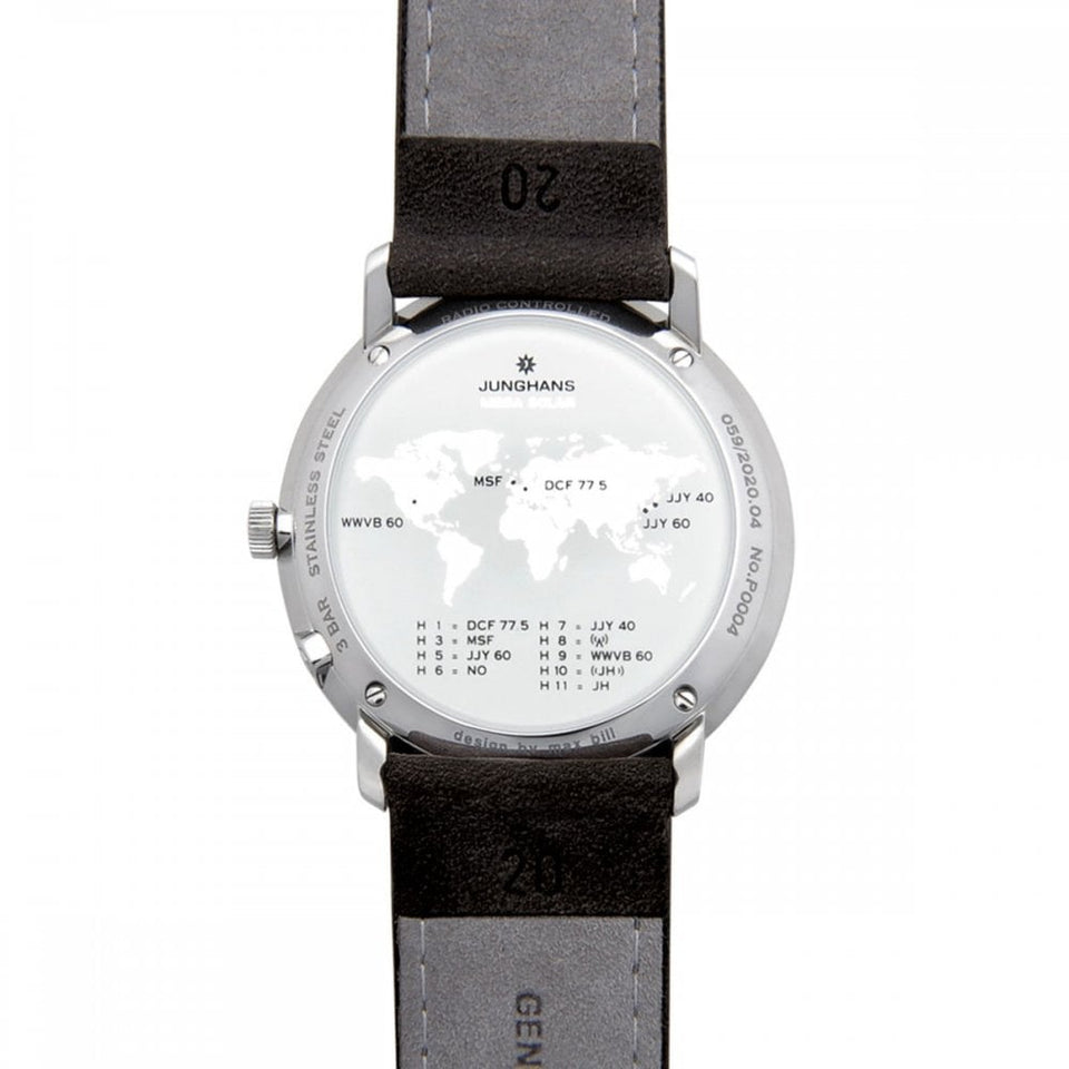Junghans Max Bill MEGA Solar Men's Titanium 38mm Watch
