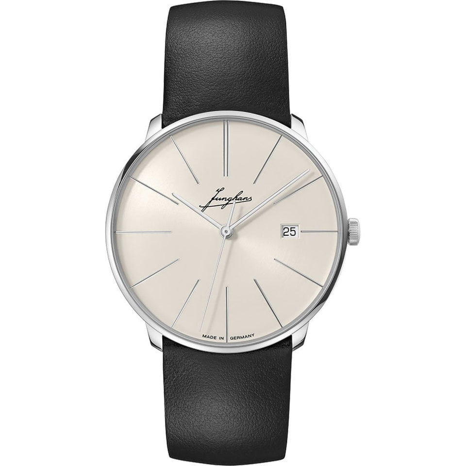 Junghans Meister fein Light Grey Dial Automatic 39.5mm Signatur Watch