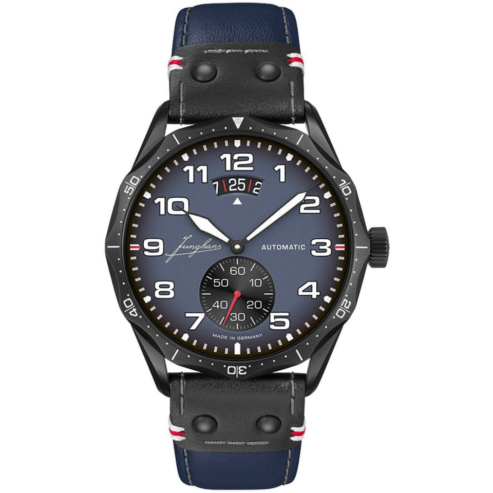 Junghans Meister Pilot Automatic Navy Blue Watch