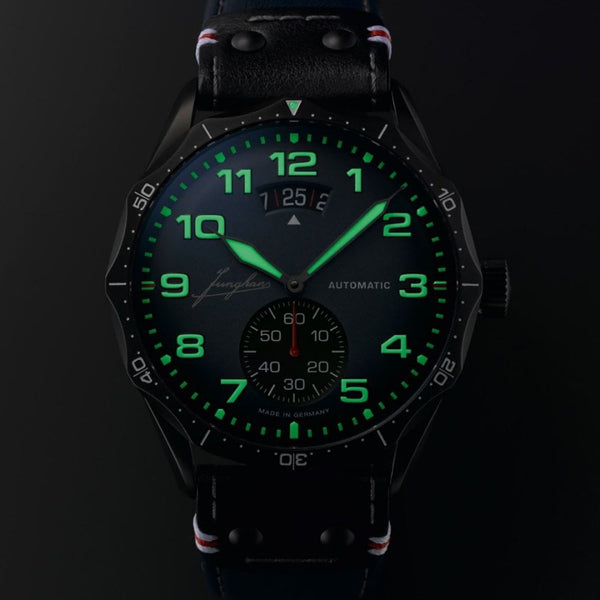 Junghans Meister Pilot Automatic Navy Blue Watch