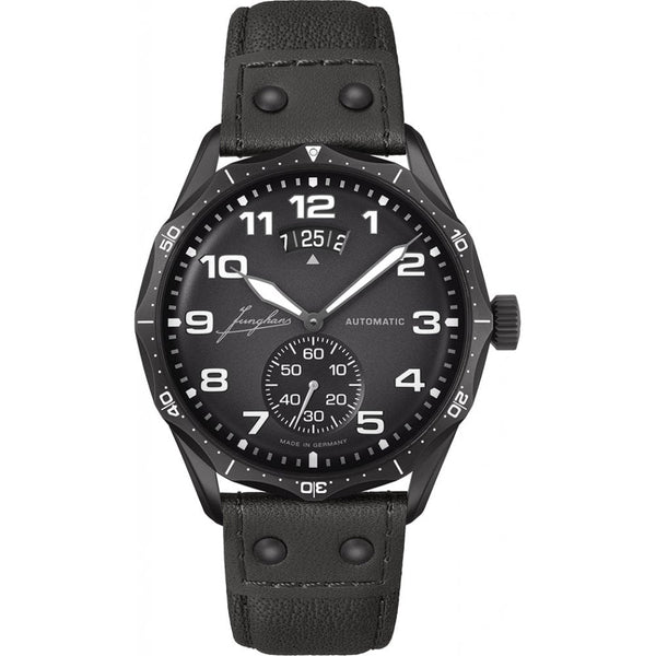 Junghans Meister Pilot Men's 43mm Automatic Black Dial Watch