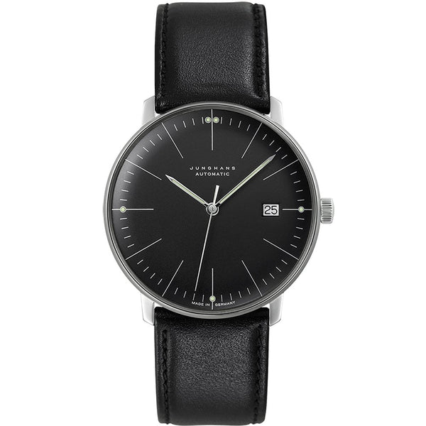 Junghans Men's Max Bill Automatic 38mm Black Dial Watch