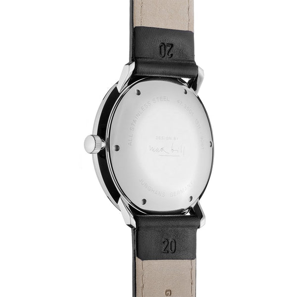 Junghans Men's Max Bill Automatic 38mm Black Dial Watch