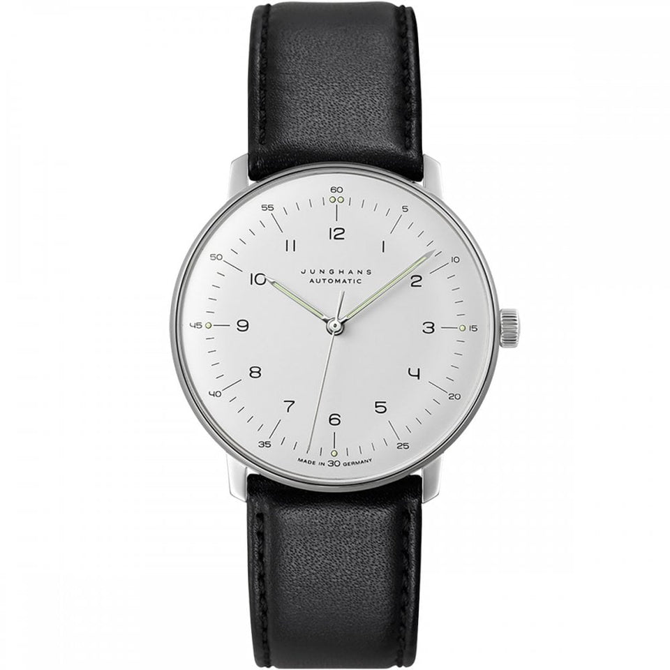 Junghans Men's Max Bill Automatic White Dial 38mm Watch