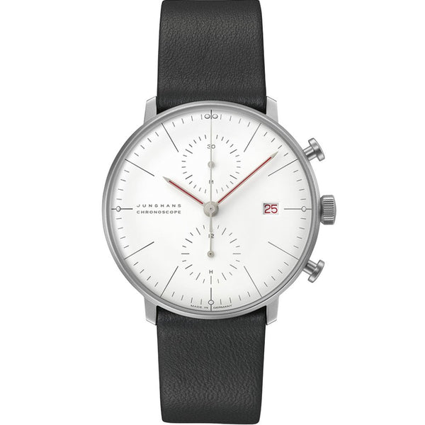 Junghans Men's Max Bill Chronoscope Bauhaus 40mm Watch