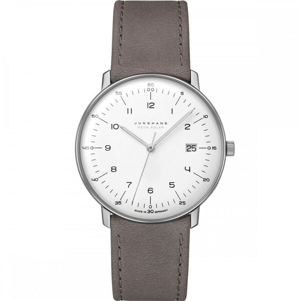 Junghans Men's Max Bill MEGA Solar Titanium 38mm Watch