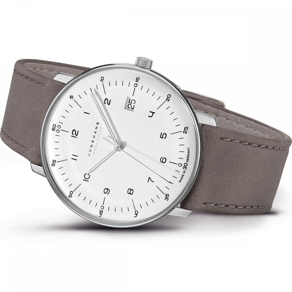 Junghans Men's Max Bill MEGA Solar Titanium 38mm Watch