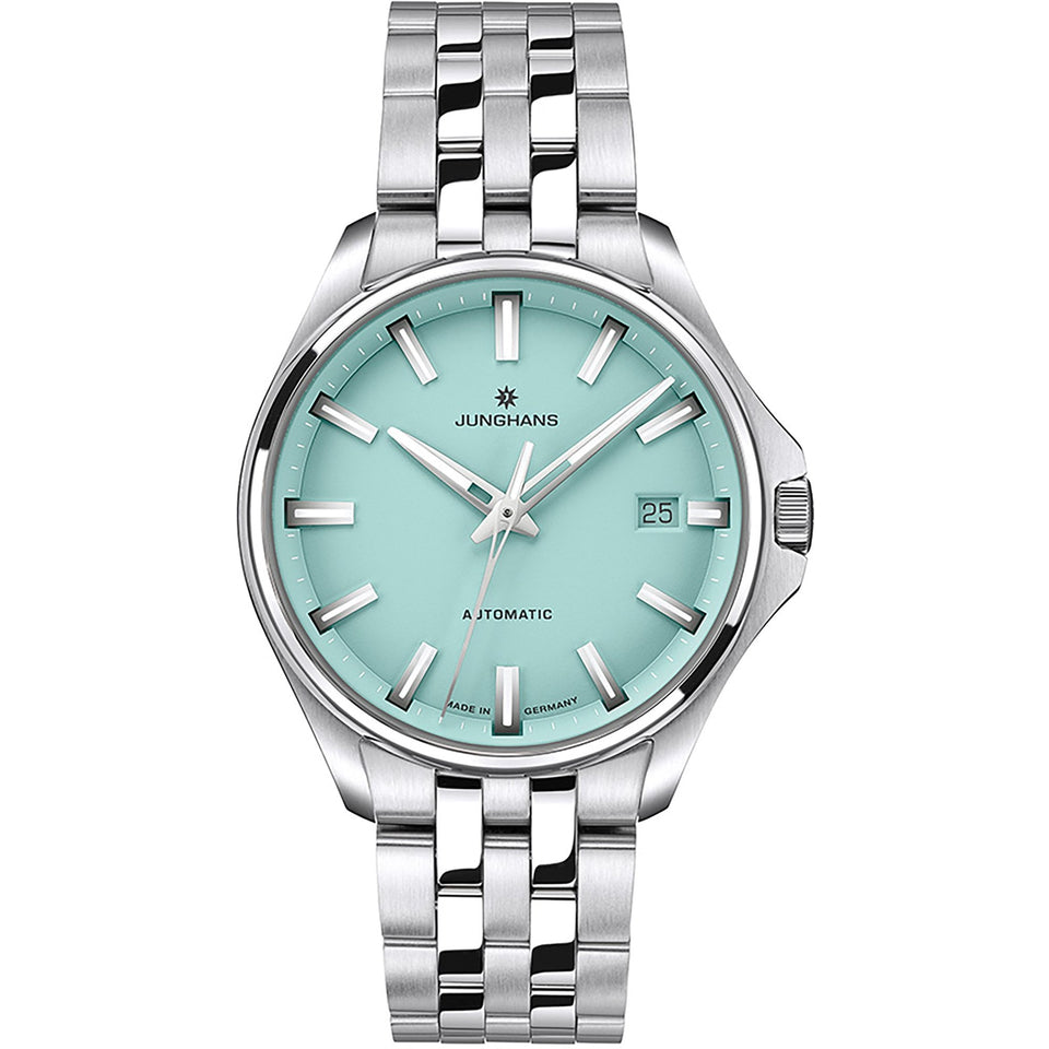 Junghans Meister S 36mm Automatic Green Dial Watch