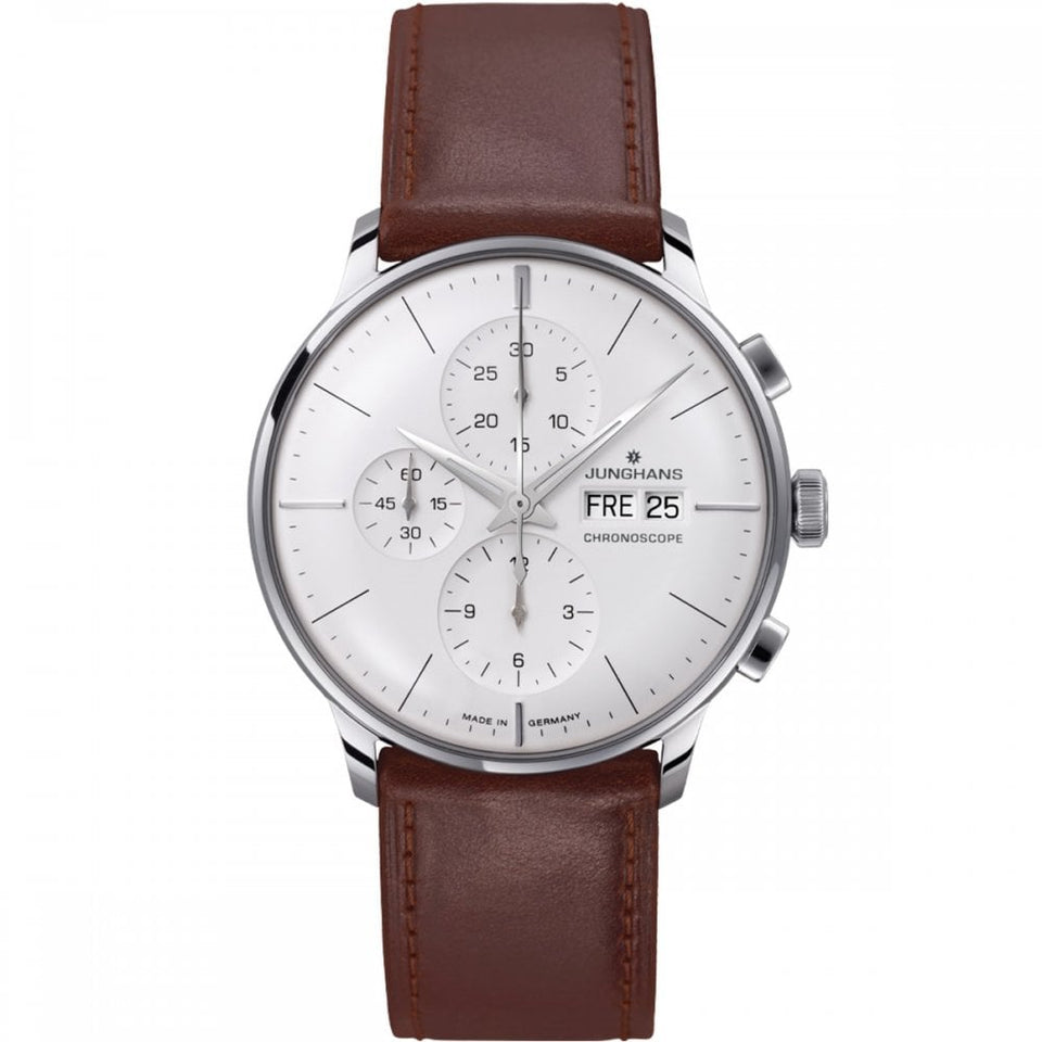 Junghans Men's Meister Chronoscope 40mm Automatic Watch