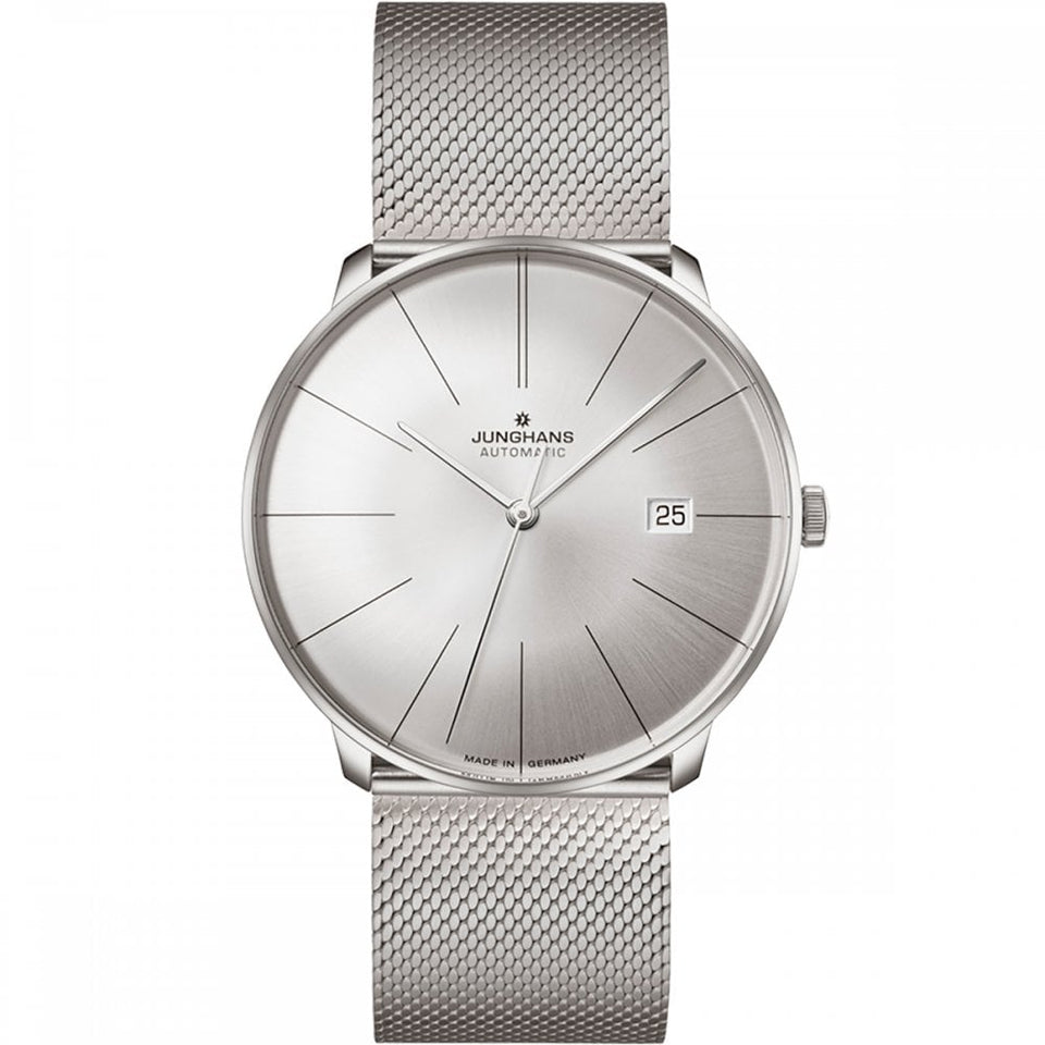 Junghans Men's Meister Fein Automatic Mesh Bracelet Watch