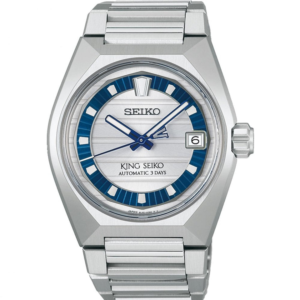 King Seiko Limited Edition 145th Anniversary VANAC Silver Dial Bracelet Watch