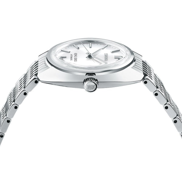 King Seiko Men's 39mm ‘Metropolis Silver’ 6L 1969 Re-Interpretation Watch