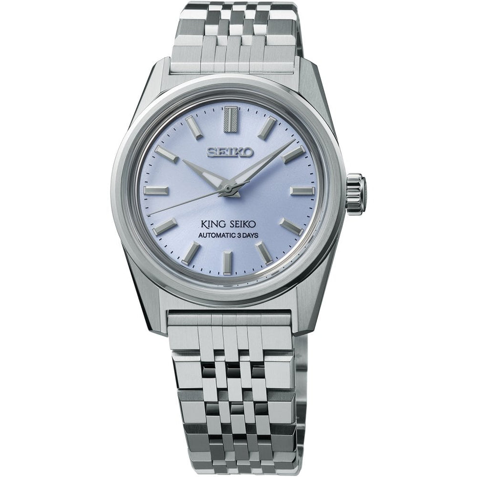 King Seiko Men's KSK 6R 'Preppy Blue' 36mm Automatic Watch