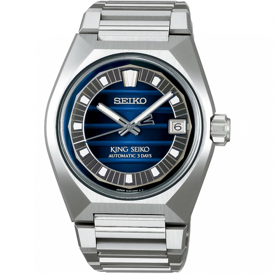 King Seiko Men's VANAC 'Tokyo Midnight' 41mm Automatic Watch
