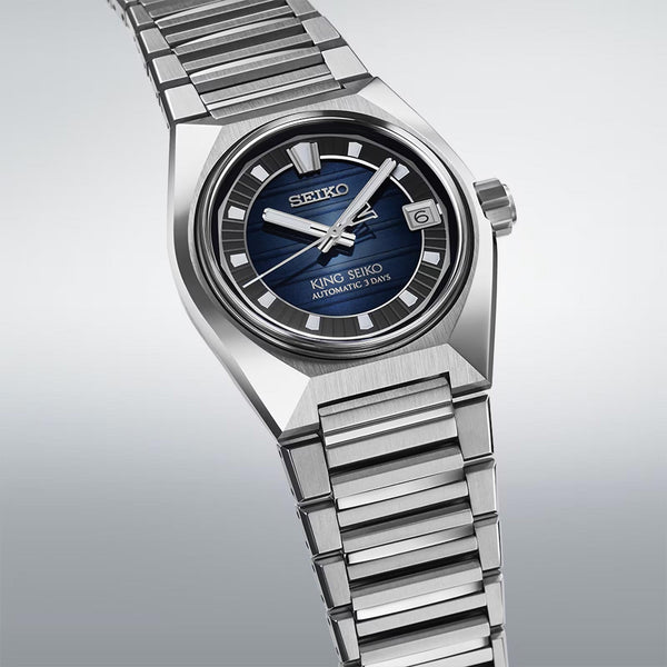 King Seiko Men's VANAC 'Tokyo Midnight' 41mm Automatic Watch