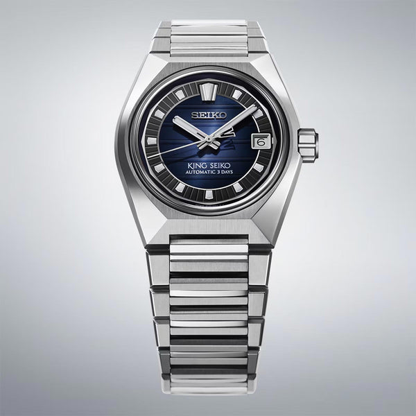 King Seiko Men's VANAC 'Tokyo Midnight' 41mm Automatic Watch