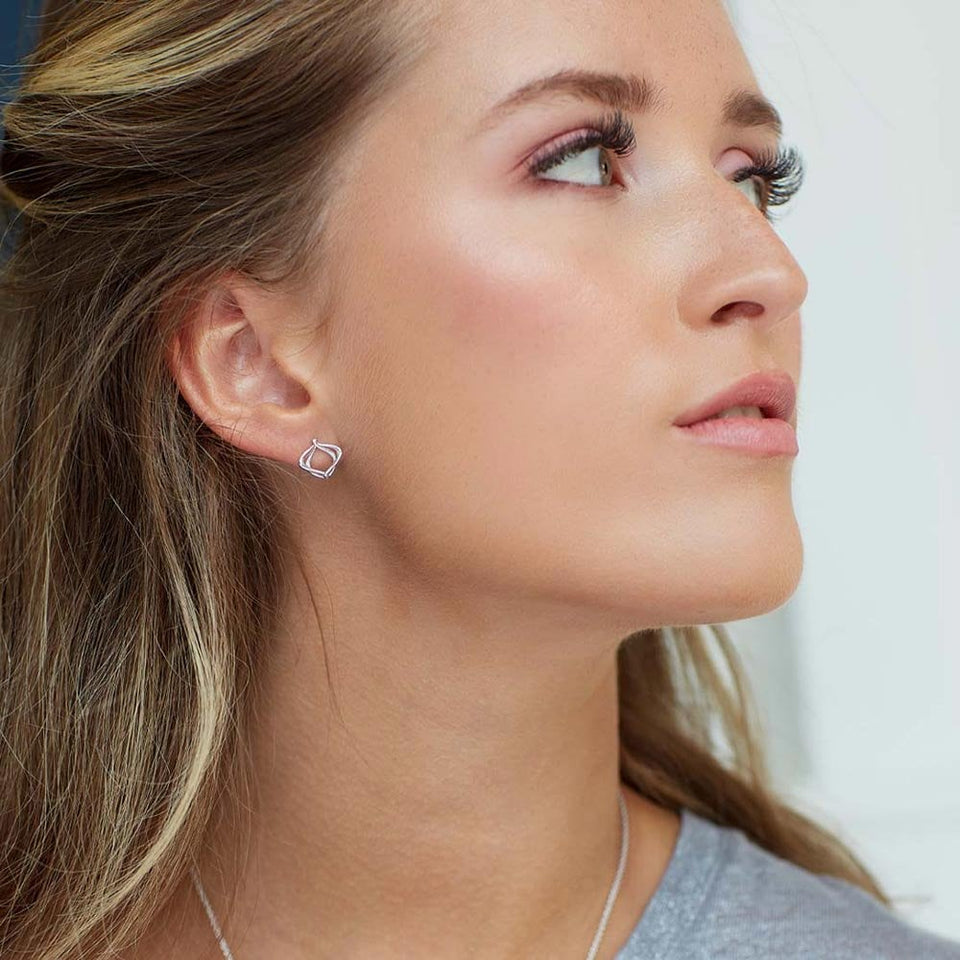 Kit Heath Ladies Alicia Entwined Petite Stud Earrings