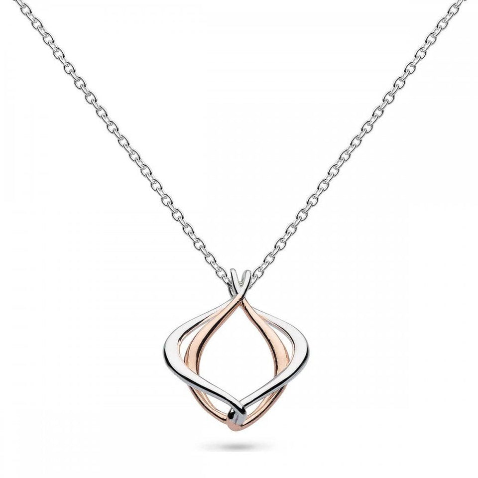Kit Heath Ladies Alicia Rose Two Tone Entwined Necklace