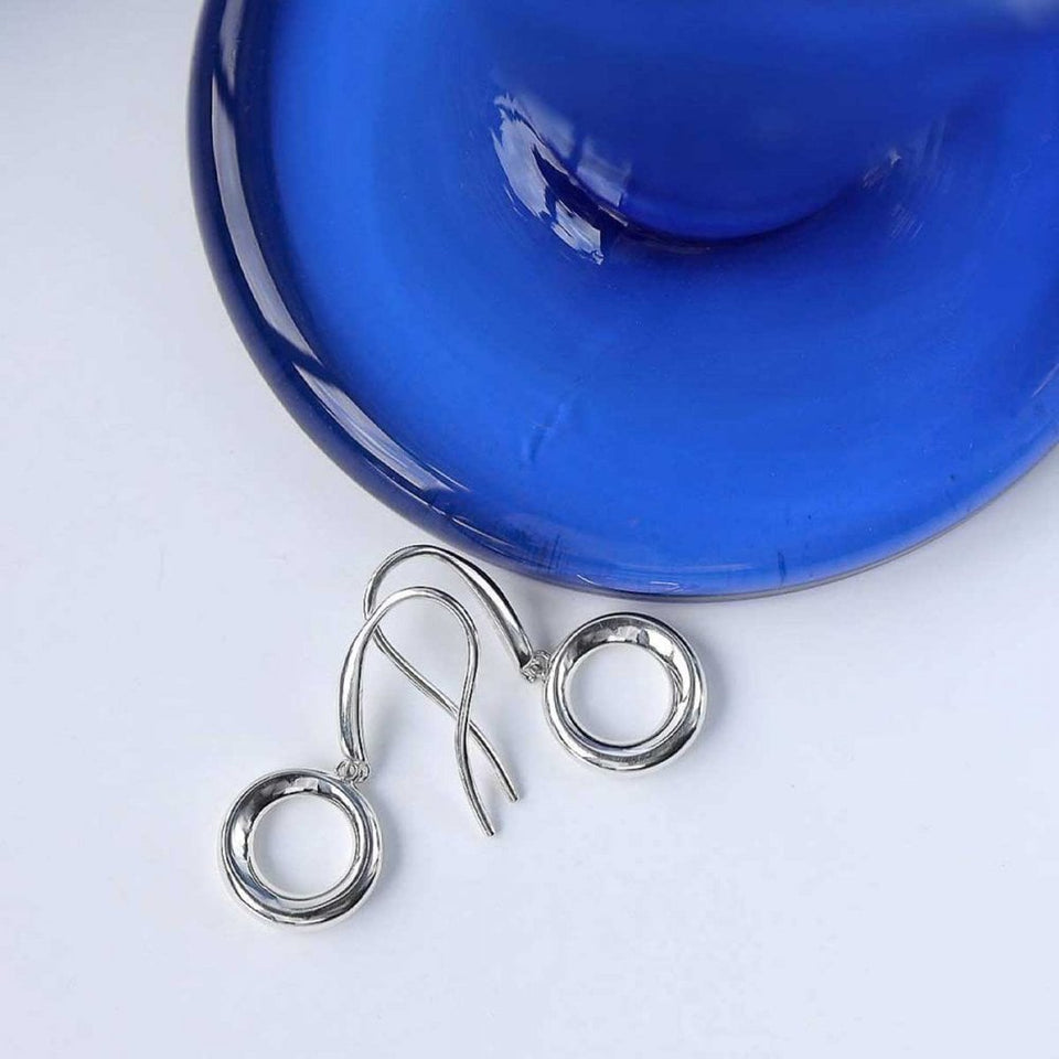 Kit Heath Ladies Bevel Cirque Drop Earrings